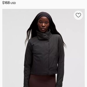 lululemon athletica city sleek Black Jacket size 10